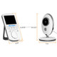 VB605 2.4 inch LCD 2.4GHz Wireless Surveillance Camera Baby Monitor, Support Two Way Talk Back, Night Vision(White)