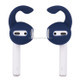 Wireless Bluetooth Earphone Silicone Ear Caps Earpads for Apple AirPods 1 / 2 (Blue)