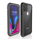 For iPhone 11 RedPepper Shockproof Scratchproof Dust-proof PC + TPU Protective Case(Black)