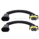 2 PCS H11 Car HID Xenon Headlight Male to Female Conversion Cable