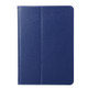 Litchi Texture Horizontal Flip Solid Color Leather Case with Two-Folding Holder for Galaxy Tab A 9.7 / T550(Dark Blue)