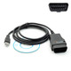 HDS 16 Pin OBDII USB Interface Diagnostic Cable for Honda