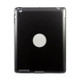 P2095 For iPad 4 / 3 / 2 Laptop Version Aluminum Alloy Bluetooth Keyboard Protective Cover (Black)