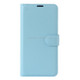 For Nokia 5 Litchi Texture Horizontal Flip Leather Case with Holder & Card Slots & Wallet(Blue)