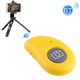 For Android 4.2.2 or Newer and IOS 6.0 or Newer Bluetooth Photo Remote Shutter, For iPhone, Galaxy, Huawei, Xiaomi, LG, HTC and Other Smart Phones(Yellow)
