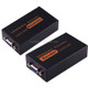 VGA & Audio Extender 1920x1440 HD 100m Cat5e / 6-568B Network Cable Sender Receiver Adapter(Black)