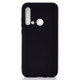 For Huawei P20 Lite (2019) Candy Color TPU Case(Black)