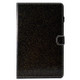 For Galaxy Tab A 10.5 T590 Varnish Glitter Powder Horizontal Flip Leather Case with Holder & Card Slot(Black)