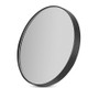 Magnification Small Round Mirror with Suction Cup Makeup Mirror 8.8cm Magnification Makeup Mirror, Model:Black Five Times