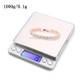 M-8008 Portable High Precision Electronic Diamond Gold Jewelry Scale  (0.1g~1000g), Excluding Batteries