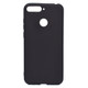 For Huawei Honor 7A Candy Color TPU Case(Black)