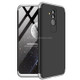 GKK Three Stage Splicing Full Coverage PC Case for Huawei Mate 20 Lite / Maimang 7(Black Silver)