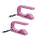 2 PCS Car Seat Key Safety Seat Unlocking Portable Unlock Child Safety Belt Accessories(Pink)