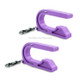 2 PCS Car Seat Key Safety Seat Unlocking Portable Unlock Child Safety Belt Accessories(Light Purple)