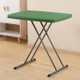 Simple Plastic Folding Table for Lifting Portable Desk, Size:76x50cm, Height:Adjustable within 66cm(Dark Green)