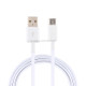 1.5A USB Male to Micro USB Male Interface Charge Cable, Length: 1m(White)