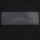 Keyboard Protector Silica Gel Film for MacBook Pro 13 / 15 with Touch Bar (A1706 / A1989 / A1707 / A1990)(Transparent)