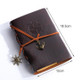 P697 Creative Corsair Anchor Stationery Notepad Office Supplies School Cute Retro Spiral Notebook Diary Book(Dark Coffee)