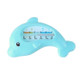 2 PCS Baby Water Thermometer Tub Toddler Shower Sensor Thermometer Plastic Temperature Measurement(Blue dolphin)