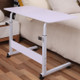 Portable Household Removable White Laptop Desk Table Bedside Desk