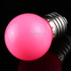 10 PCS 2W E27 2835 SMD Home Decoration LED Light Bulbs, AC 110V (Pink Light)