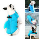Summer Pet Life Jacket Dog Safety Clothes Dogs Swimwear Pets Safety Swimming Suit, Size:L(Blue)
