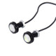 2 PCS 3W  Waterproof Eagle Eye light LED Light for Vehicles, Cable Length: 60cm(Ice Blue Light)