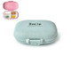 Portable Pill Boxs Mini Container Small Pill Box Splitters Container(Green)