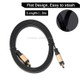 1.5m HDMI 2.0 (4K)  30AWG High Speed 18Gbps Gold Plated Connectors HDMI Male to HDMI Male Flat Cable(Gold)