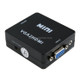 HOWEI HW-2107 HD 1080P Mini VGA to HDMI Scaler Box Audio Video Digital Converter