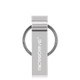 MicroDrive 16GB USB 2.0 Metal Keychain U Disk (Grey)