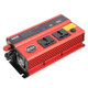 600W DC 24V to AC 220V Car Multi-functional Pure Sine Wave Power Inverter, Random Color Delivery