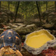 Resin Pets Reptile Feeding Plate Bowl Lizard Tortoise Turtle Gecko Feeding, SIZE:L