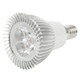 E14 3W LED Spotlight Lamp Bulb, 3 LED, White Light, 6000-6500K, AC 220V