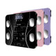 LCD Display Body Electronic Smart Weighing Scales Bathroom Scale Digital Human Weight Scales(Purple)