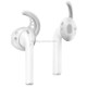 Wireless Earphones Shockproof Silicone Earplug Protective Case for Apple AirPods 1 / 2(White)