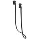 Silicone Anti-lost String for Huawei Honor FlyPods / FlyPod Pro / FreeBuds2 / FreeBuds2 Pro, Cable Length: 68cm(Black)