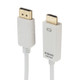 4K x 2K DP to HDMI Converter Cable, Cable Length: 1.8m(White)
