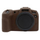 PULUZ Soft Silicone Protective Case for Canon EOS RP (Coffee)