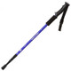 NECASIL Three-section Aluminum Alloy Straight Handle Retractable Trekking Trekking Pole(Blue)