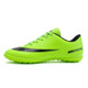 Breathable Non-slip Soccer Shoes Indoor and Outdoor Training Football Shoes for Children & Adult, Shoe Size:34(Green)