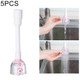 5 PCS Rotatable Water-saving Device Water Filter Faucet Water Purifier, Size: 18.6cm(Pink)