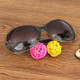 Retro UV400 UV Protection PC Frame AC Lens Sunglasses