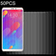 50 PCS For Meizu M8 0.26mm 9H 2.5D Arc Edge Tempered Glass Protective Film