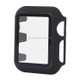 PC + Glass Protective Case for Apple Watch Series 3 & 2 & 1 42mm(Black)
