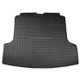 Car Trunk Mat Rear Box Carbon Fiber Mat for Nissan Teana 2019(Black)