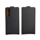 Business Style Vertical Flip TPU Leather Case with Card Slot for Huawei P30(Black)