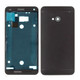 Full Housing Cover (Front Housing LCD Frame Bezel Plate + Back Cover) for HTC One M7 / 801e(Black)
