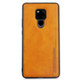 For Huawei Mate 20 X 5G Diaobaolee Shockproof PU + TPU Protective Case(Yellow)