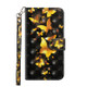 3D Painting Pattern Horizontal Flip TPU + PU Leather Case with Holder & Card Slots & Wallet For Huawei P30 Pro(Golden Butterfly)